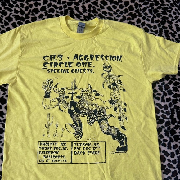 Channel 3 Agression VintageFlyer Tee - Picture 1 of 2